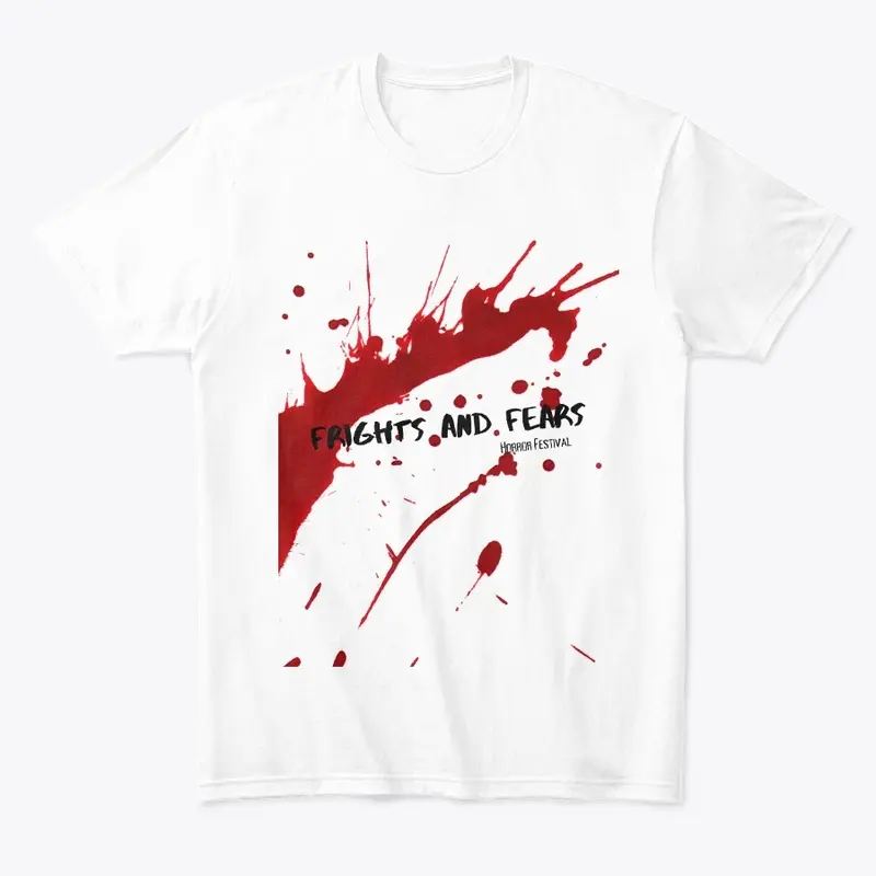 Frights and Fears Splatter White